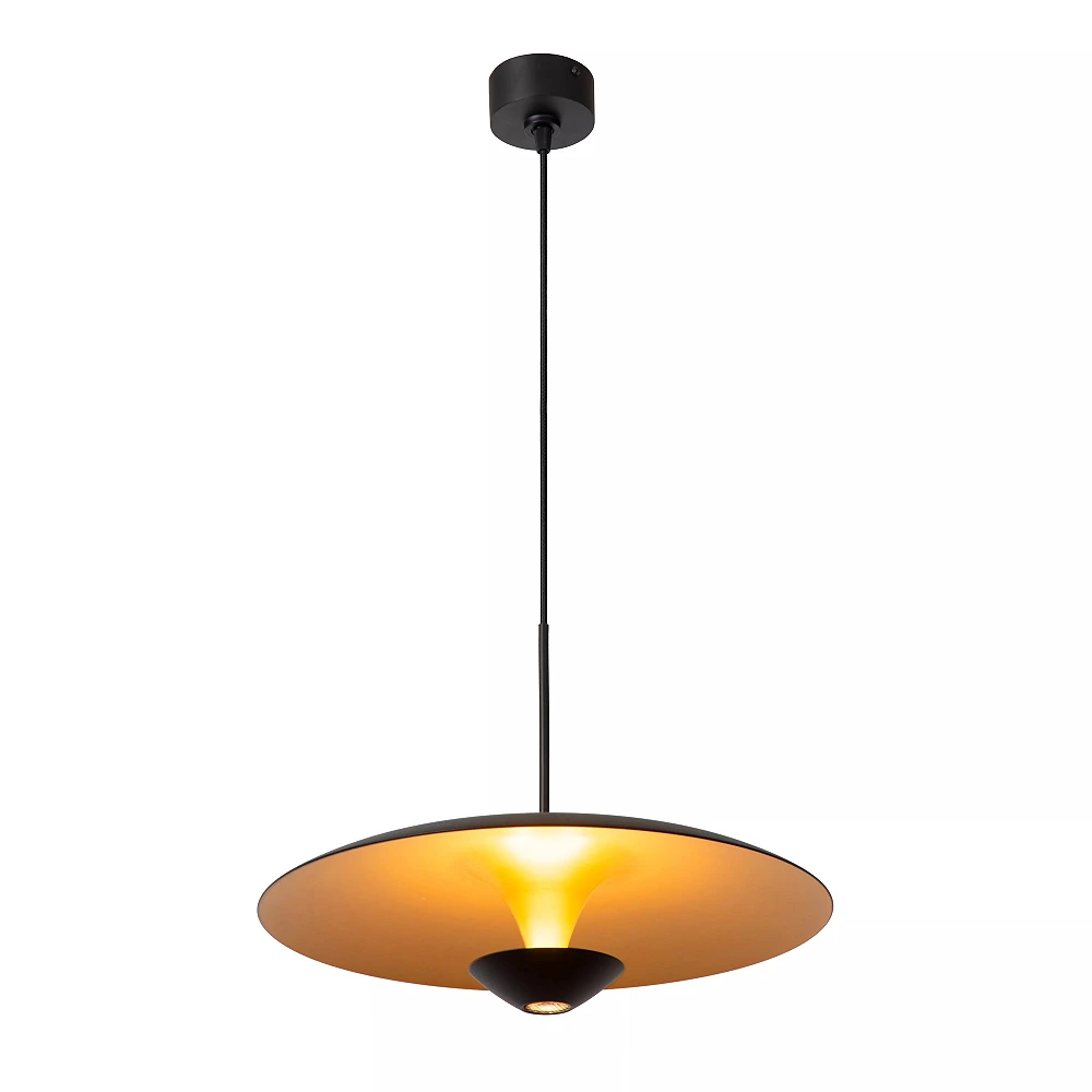 KENNETH pendant light Ø 40 cm LED 12W 2700K Black (Lucide)