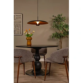 KENNETH pendant light Ø 60 cm LED 16W 2700K Black (Lucide)