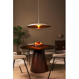 KENNETH pendant light Ø 80 cm LED 22W 2700K White (Lucide)