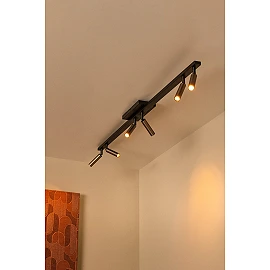 KEONI ceiling spotlight 6xG9 coffee (Lucide)