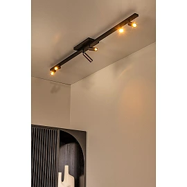 KEONI ceiling spotlight 6xG9 coffee (Lucide)