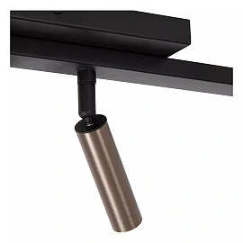 KEONI ceiling spotlight 6xG9 coffee (Lucide)
