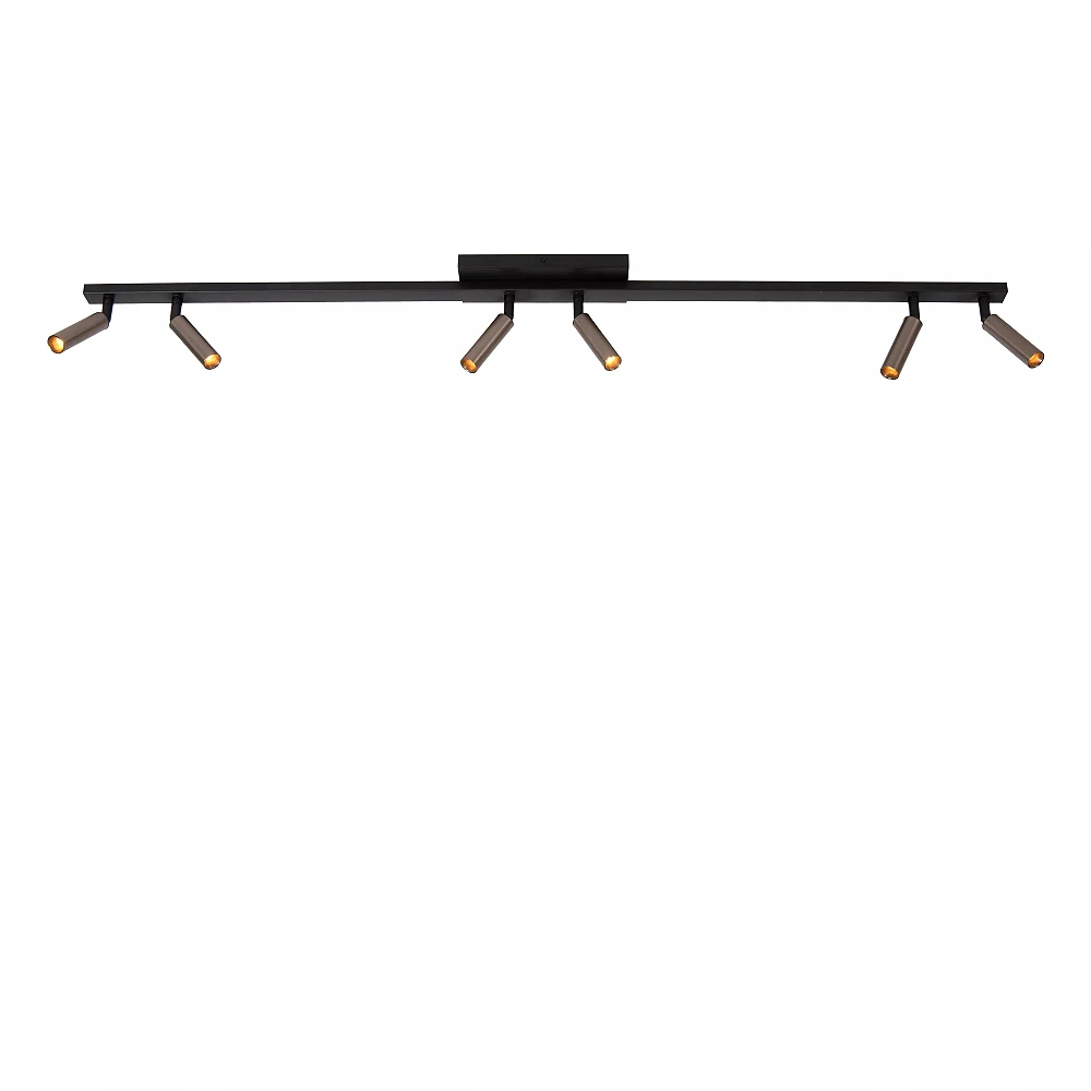 KEONI ceiling spotlight 6xG9 coffee (Lucide)