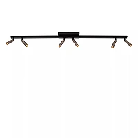 KEONI ceiling spotlight 6xG9 coffee (Lucide)