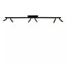 KEONI ceiling spotlight 6xG9 coffee (Lucide)