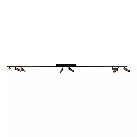 KEONI ceiling spotlight 8xG9 coffee (Lucide)