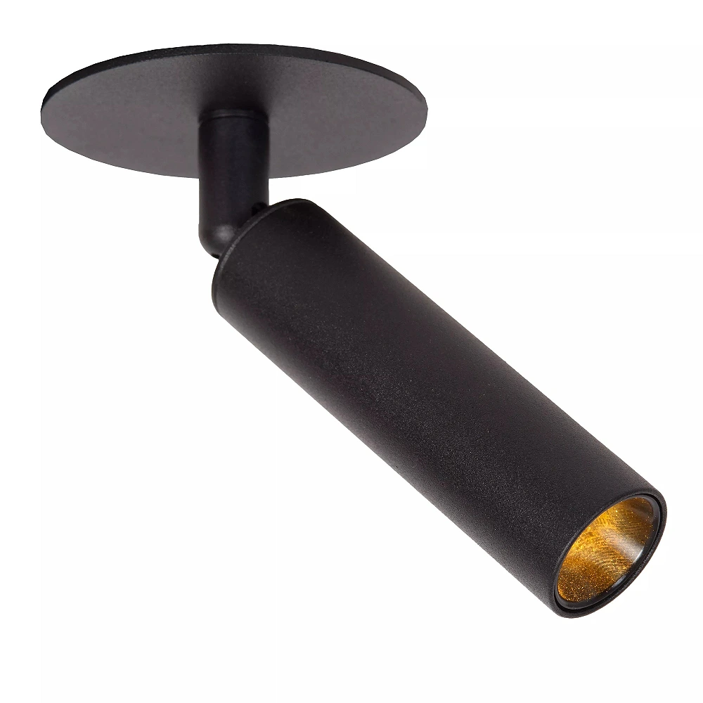 KEONI ceiling spotlight Ø8 cm 1xG9 40 W black (Lucide)