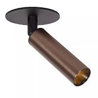 KEONI ceiling spotlight Ø8 cm 1xG9 40 W coffee (Lucide)