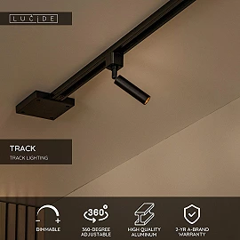 TRACK KEONI track spot 1xG9 black (Lucide)
