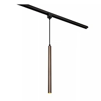 KEONI track spotlight 1xG9 40 W rust brown (Lucide)