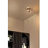 KIANTI Ceiling spotlight Ø10 cm 1xGU10 50W Taupe (Lucide)