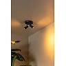 KIANTI Ceiling spotlight Ø15 cm 2xGU10 50W Black (Lucide)