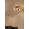 KIANTI Ceiling spotlight Ø15 cm 2xGU10 50W Taupe (Lucide)