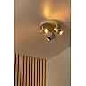 KIANTI Ceiling spotlight Ø21 cm 3xGU10 50W Taupe (Lucide)