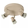 KIANTI Ceiling spotlight Ø21 cm 3xGU10 50W Taupe (Lucide)