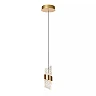 KLIGANDE pendant light LED 1x9 W 2700 K Ø13 cm matt gold / brass (Lucide)