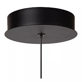KLIGANDE piekaramā lampa LED 1x9 W 2700 K Ø13 cm melna (Lucide)