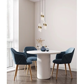 KLIGANDE piekaramā lampa LED 3x8 W 2700 K Ø25 cm matēts zelts / misiņš (Lucide)
