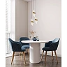 KLIGANDE pendant light LED 3x8 W 2700 K Ø25 cm matt gold / brass (Lucide)