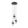 KLIGANDE pendant light LED 3x8 W 2700 K Ø25 cm black (Lucide)