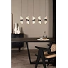 KLIGANDE pendant light LED 5x7.8 W 2700 K 84 cm black (Lucide)