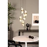 KLIGANDE pendant light LED 5x8 W 2700 K Ø30 cm matt gold / brass (Lucide)