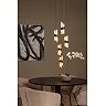 KLIGANDE pendant light LED 5x8 W 2700 K Ø30 cm black (Lucide)