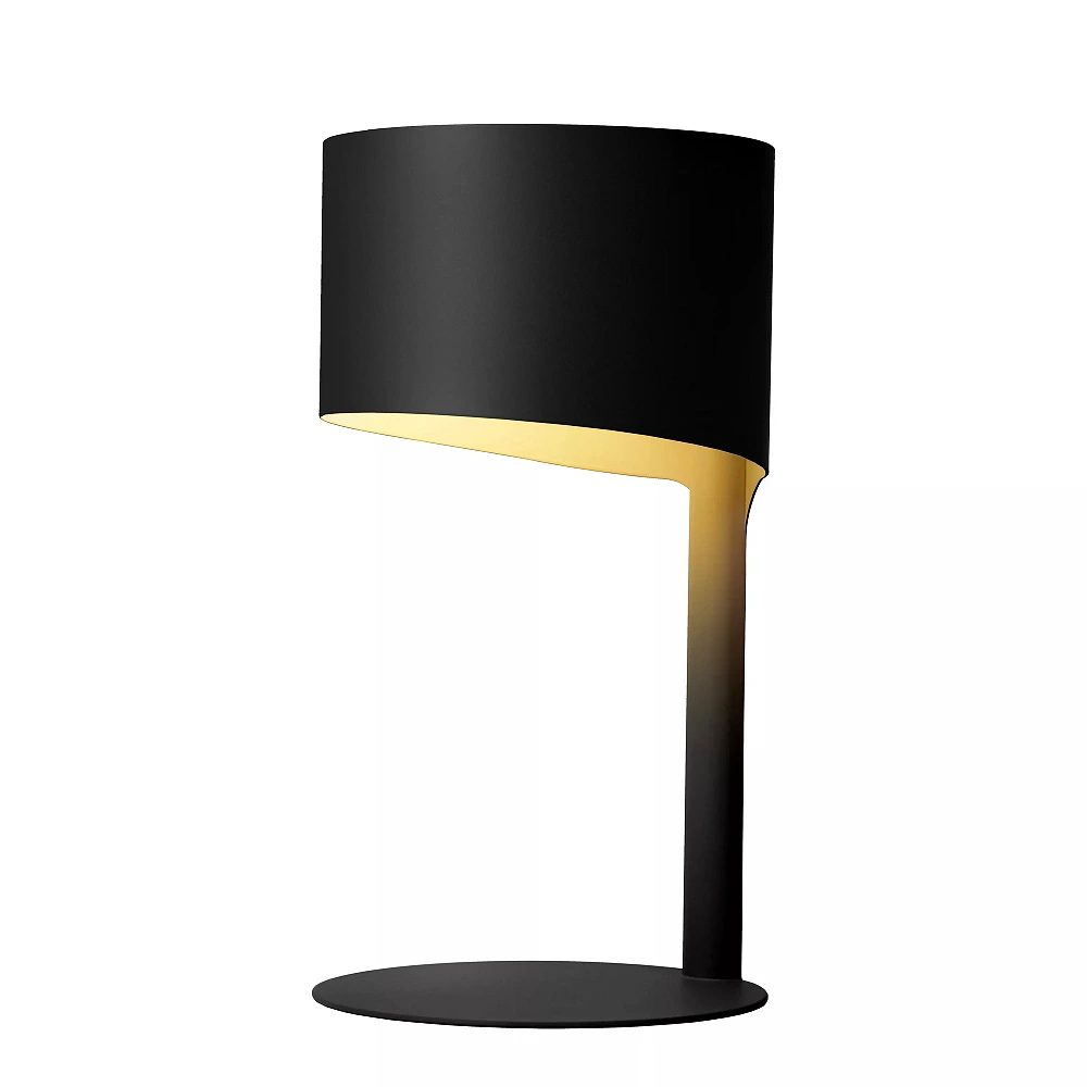 KNULLE table lamp Ø15 cm 1xE14 40 W black (Lucide)