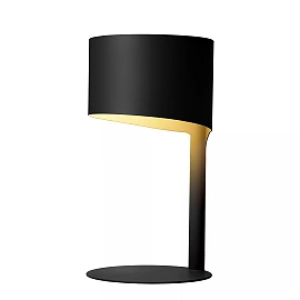 KNULLE table lamp Ø15 cm 1xE14 40 W black (Lucide)