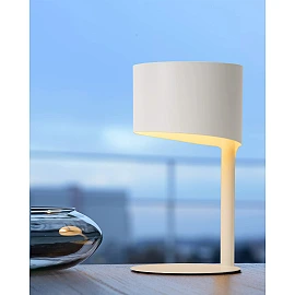 KNULLE Table lamp Ø15 cm E14 white (Lucide)