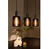 LAMBRES Pendant light 164x15 cm 5xE27 black (Lucide)