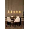 LAMBRES pendant light 5xE27 40 W taupe (Lucide)
