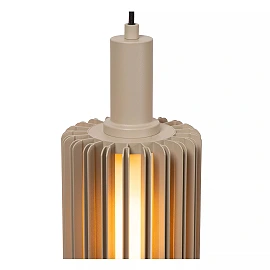 LAMBRES pendant light 5xE27 40 W taupe (Lucide)