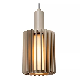 LAMBRES pendant light 5xE27 40 W taupe (Lucide)