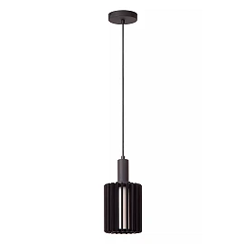 LAMBRES pendant light Ø 15 cm 1xE27 black (Lucide)