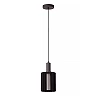 LAMBRES pendant light Ø 15 cm 1xE27 black (Lucide)