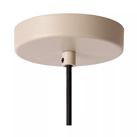 LAMBRES pendant light Ø 15 cm 1xE27 taupe (Lucide)