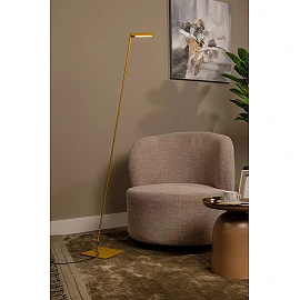 LAVALE floor reading lamp LED 1x3 W 2700K ocher yellow (Lucide)