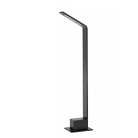 LAWFORD outdoor bollard light 60 cm LED 6W 3000K IP54 black (Lucide)