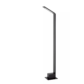 LAWFORD outdoor bollard light 80 cm LED 6W 3000K IP54 black (Lucide)