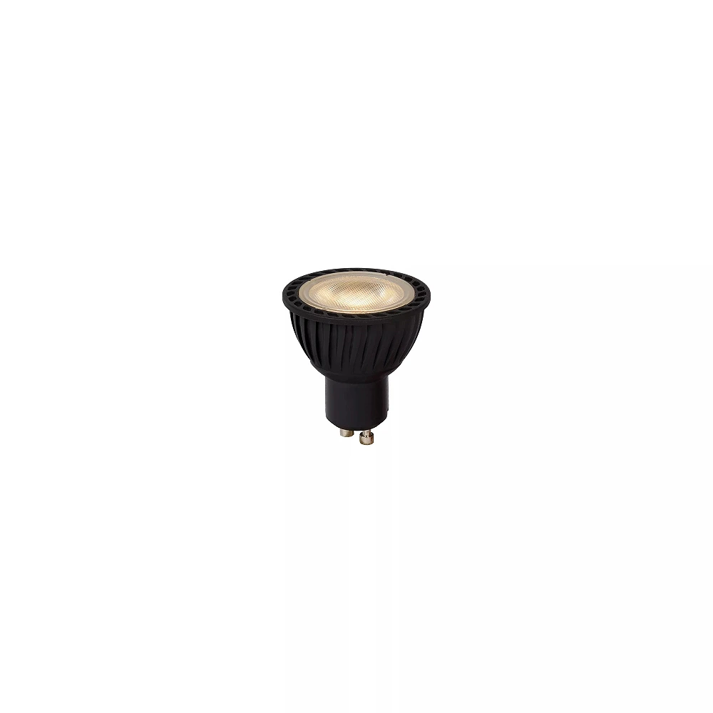 MR16 LED bulb GU10 1x5 W 3000 K dimmable black (Lucide)