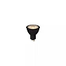 MR16 LED bulb GU10 1x5 W 3000 K dimmable black (Lucide)