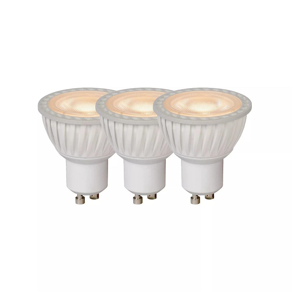 MR16 LED bulb GU10 3 × 5 W 3 × 330 lm 3000 K dimmable white (Lucide)