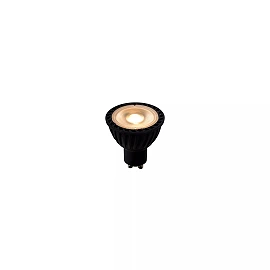 MR16 LED bulb GU10 1x5 W 2200–2700 K dimmable black (Lucide)
