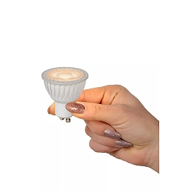 MR16 LED bulb GU10 1x5 W 2200–2700 K dimmable white (Lucide)