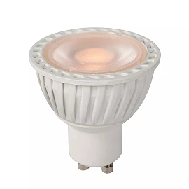 MR16 LED bulb GU10 1x5 W 2200–2700 K dimmable white (Lucide)