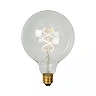 G125 Filament LED bulb E27 1x4.9 W 2700 K dimmable transparent (Lucide)