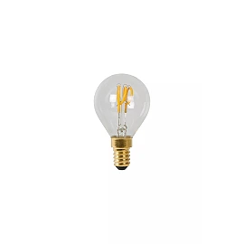 P45 Filament LED bulb E14 1x3 W 2700 K dimmable transparent (Lucide)