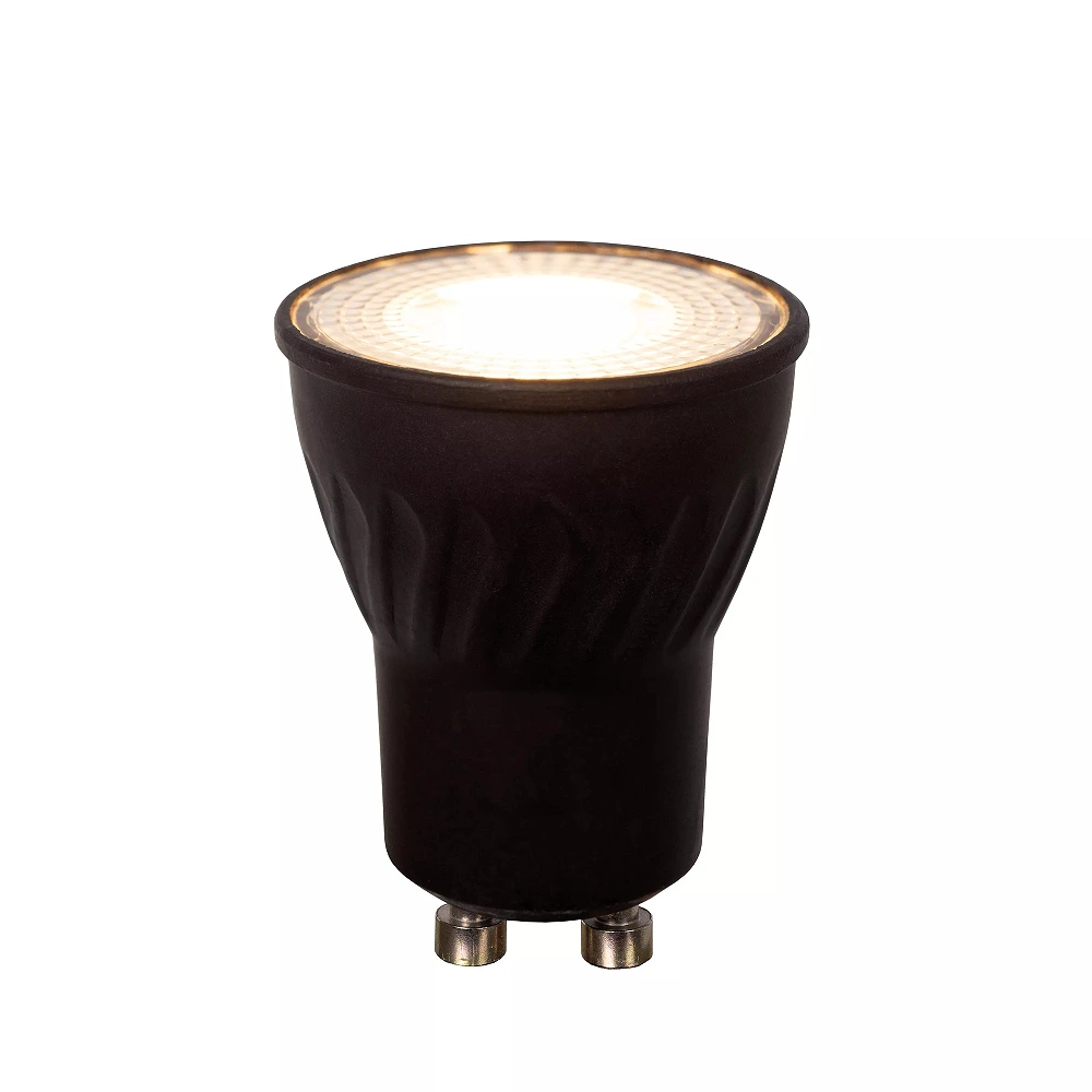 MR11 LED bulb GU10 (MR11) 1x4 W 2200–3000 K dimmable black (Lucide)