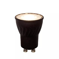MR11 LED bulb GU10 (MR11) 1x4 W 2200–3000 K dimmable black (Lucide)